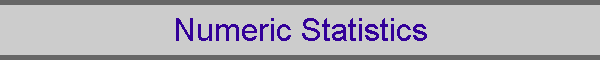 Numeric Statistics